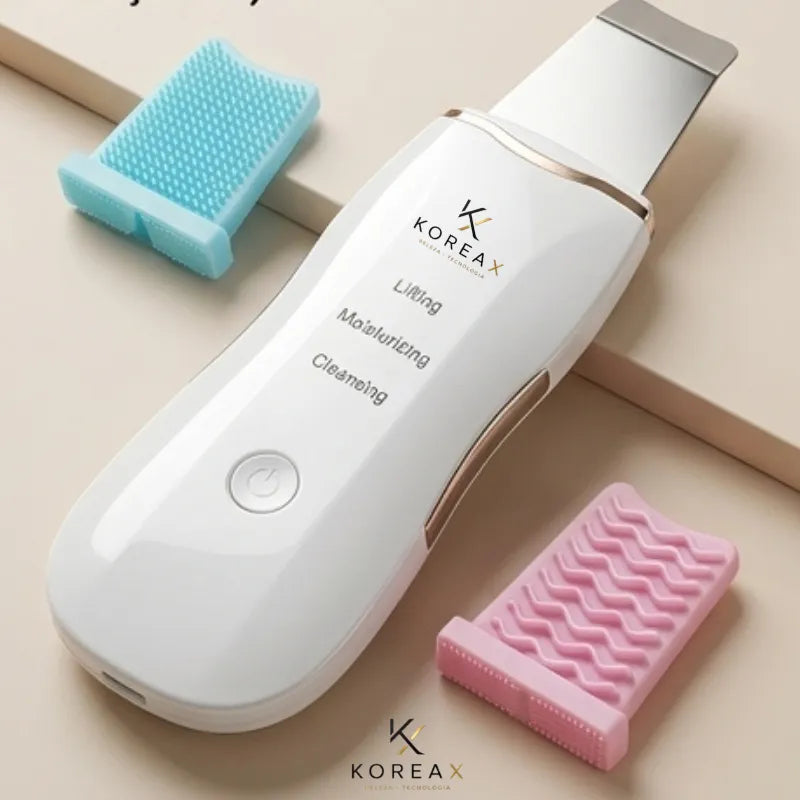 Peeling Ultrassônico Sem dor- Removedor de Cravos e Espinhas- Rejuvenescedor Facial | KoreaX