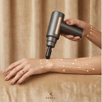 Pistola Massageadora Muscular Portátil - 6 Velocidades e 4 Ponteiras| KoreaX