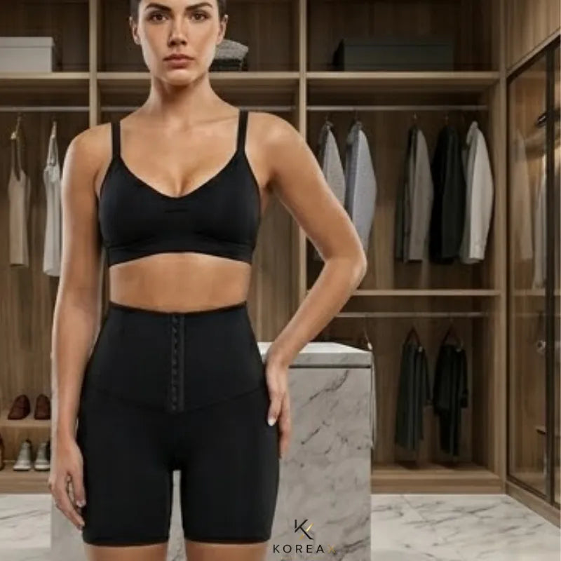 Shorts Sauna Sue Mais - Queima de Gordura e Celulite |KoreaX