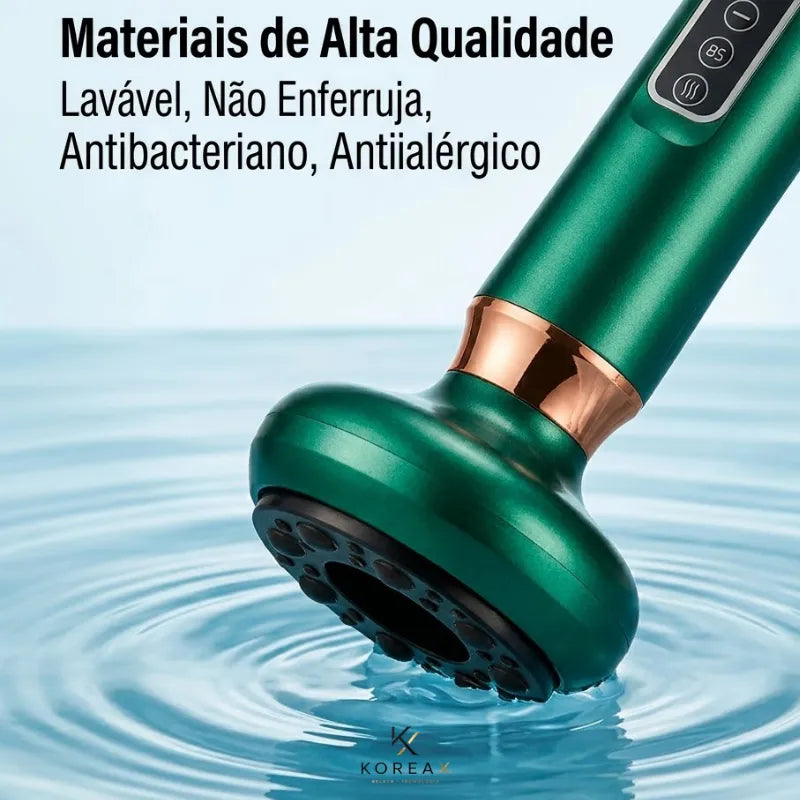 Ventosoterapia Elétrica 5 em 1 Corporal Com Sucção e Led|KoreaX