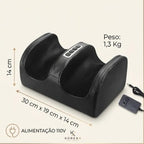 Massageador Elétrico 5 em 1 |Pes, Panturrilha, Coxa, Mãos e Braços
