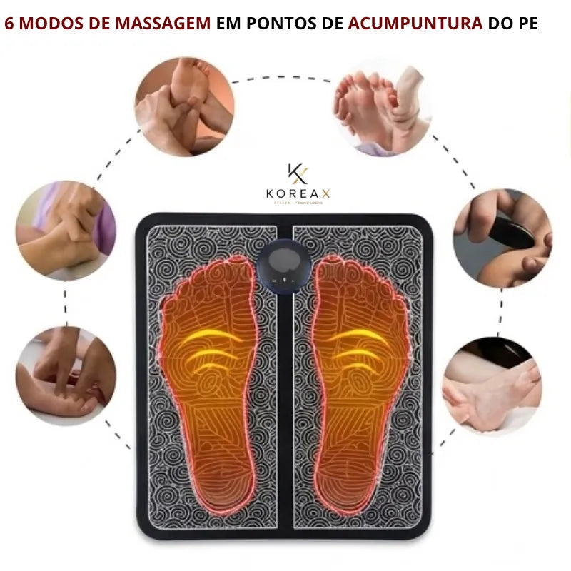 Massageador Elétrico EMS- Dores, Inchaço e Varizes| KoreaX