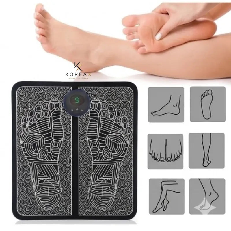 Massageador Elétrico EMS- Dores, Inchaço e Varizes| KoreaX