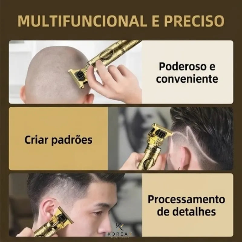 Aparador Corporal, Barba e Cabelo +1 Brinde| KoreaX