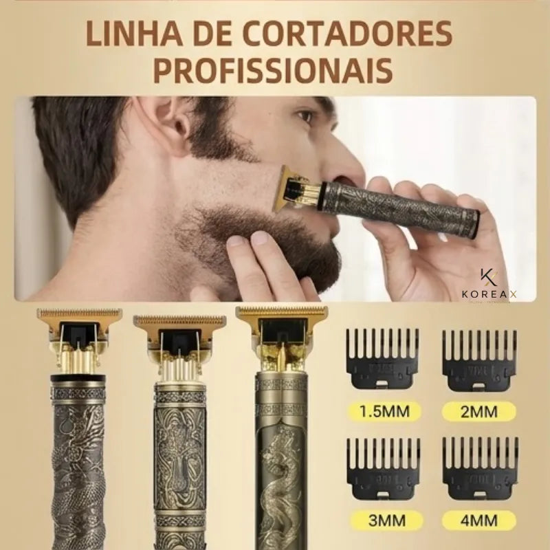 Aparador Corporal, Barba e Cabelo +1 Brinde| KoreaX