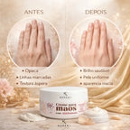 Kit 2 Cremes Para Mãos Antienvelhecimento e Clareador |KoreaX