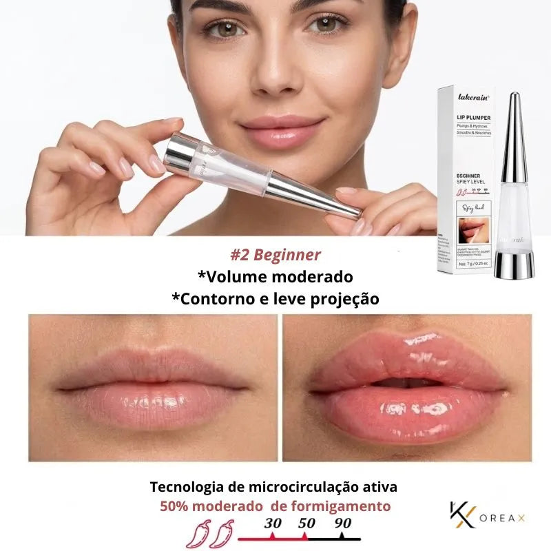 Gloss Volumizador Labial com Ácido Hialurônico LipPlumper | KoreaX