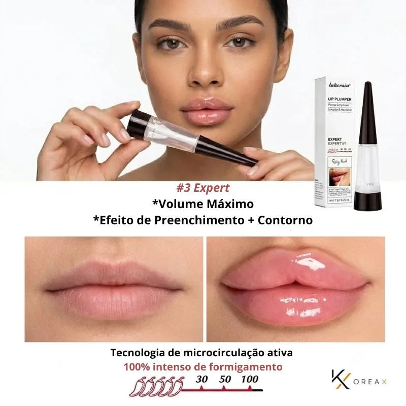 Gloss Volumizador Labial com Ácido Hialurônico LipPlumper | KoreaX