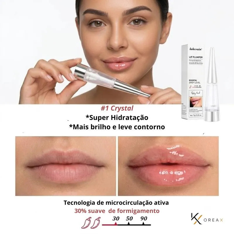 Gloss Volumizador Labial com Ácido Hialurônico LipPlumper | KoreaX