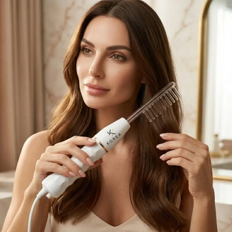 Aparelho de Alta Frequência Portátil Facial e Capilar 4 Eletrodos Bivolt | KoreaX