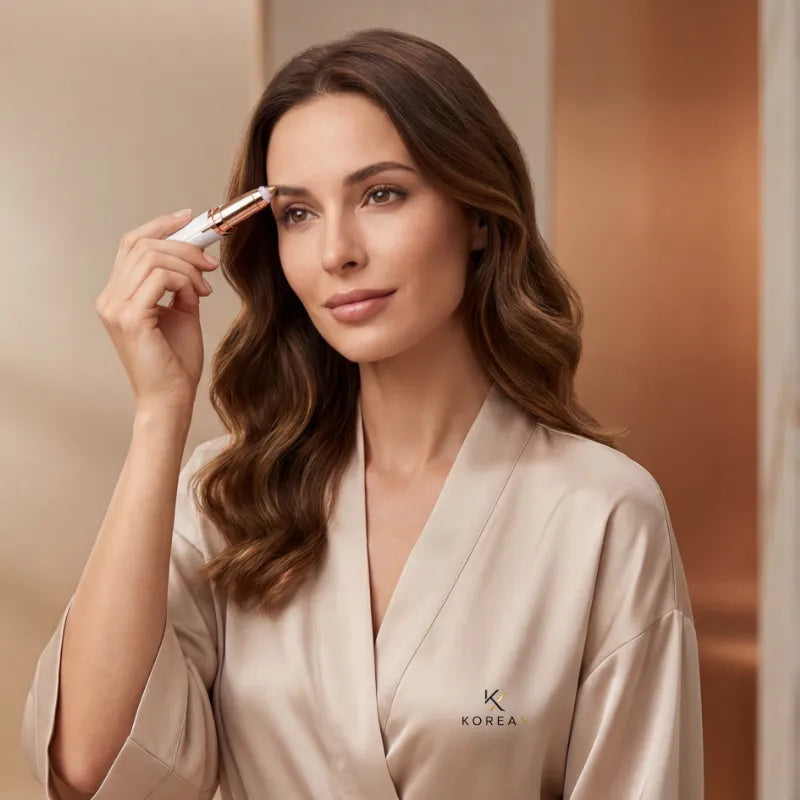 Depilador Facial Elétrico Portátil Indolor - Buço, Nariz e Sobrancelha| KoreaX