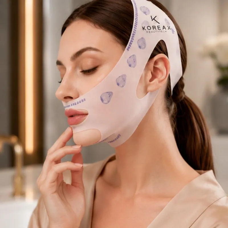 Faixa Lifting Modeladora Facial - Bochechas e Papada|KoreaX