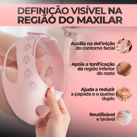 Faixa Lifting Modeladora Facial - Bochechas e Papada|KoreaX
